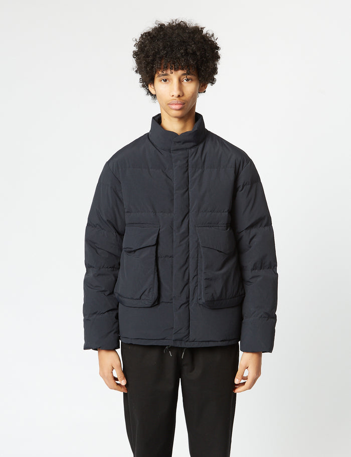 Snow Peak Recycled Down Jacket Black