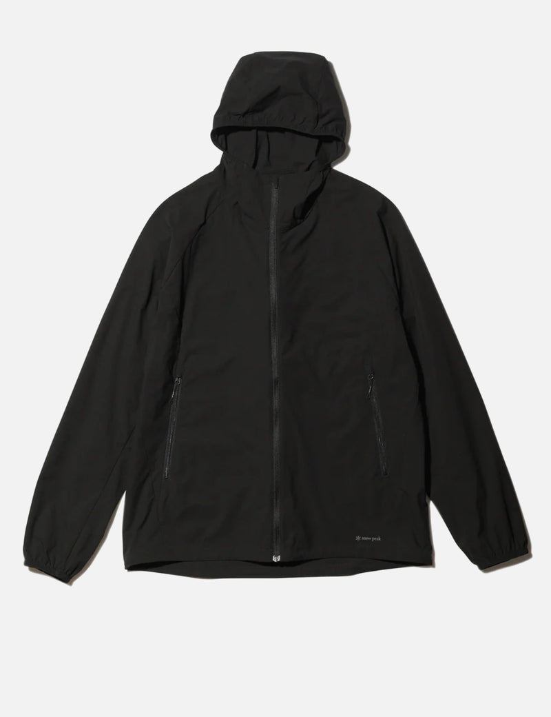 Snow Peak Stretch Packable Jacket - Black