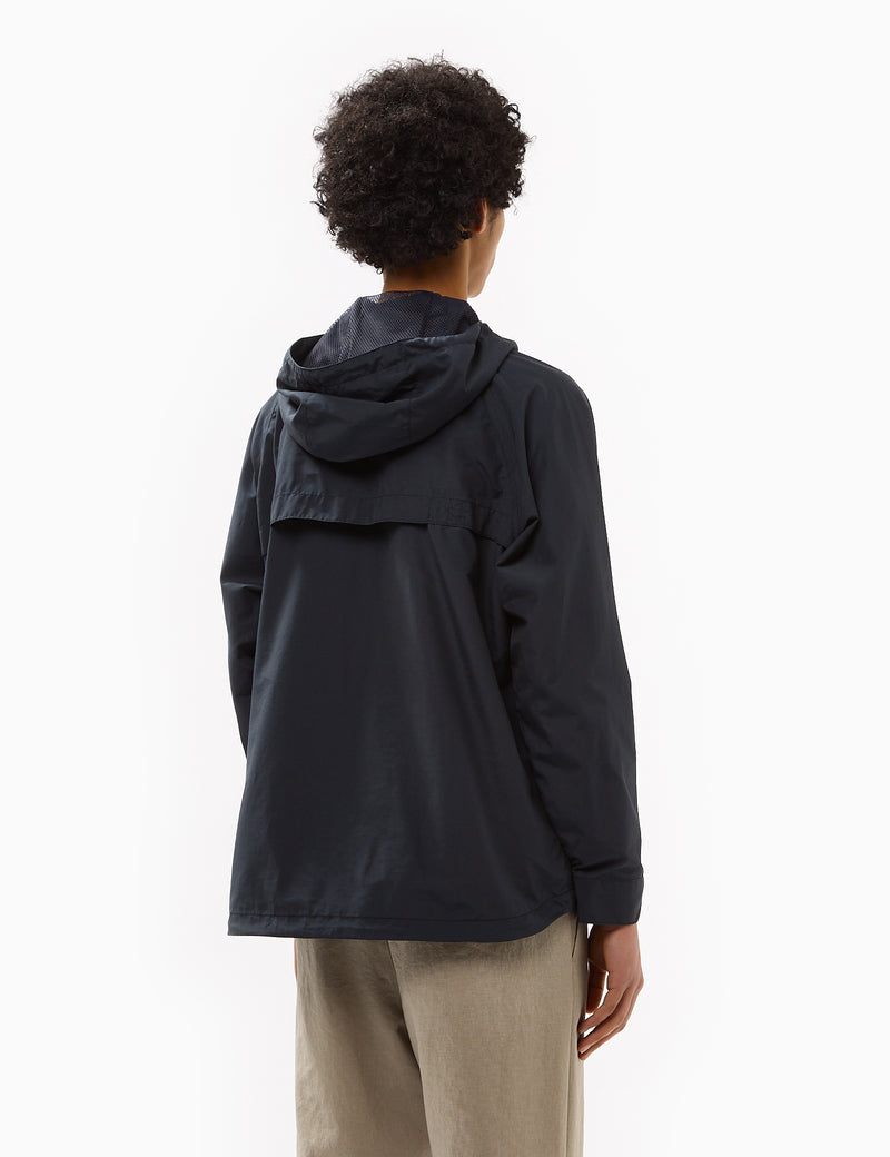 Snow Peak Light Mountain Cloth Zip Up Parka - Midnight Blue