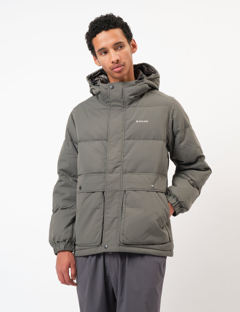 Snow Peak Everyday Down Jacket - Charcoal Grey