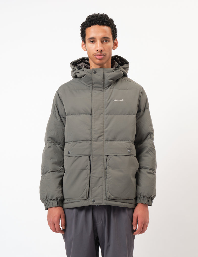 Snow Peak Everyday Down Jacket - Charcoal Grey