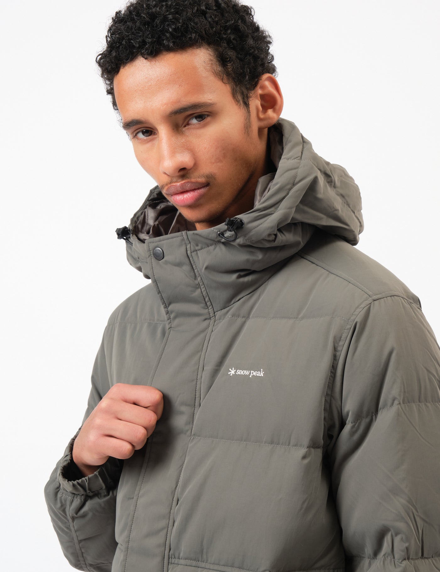 Snow Peak Everyday Down Jacket - Charcoal Grey | Article.