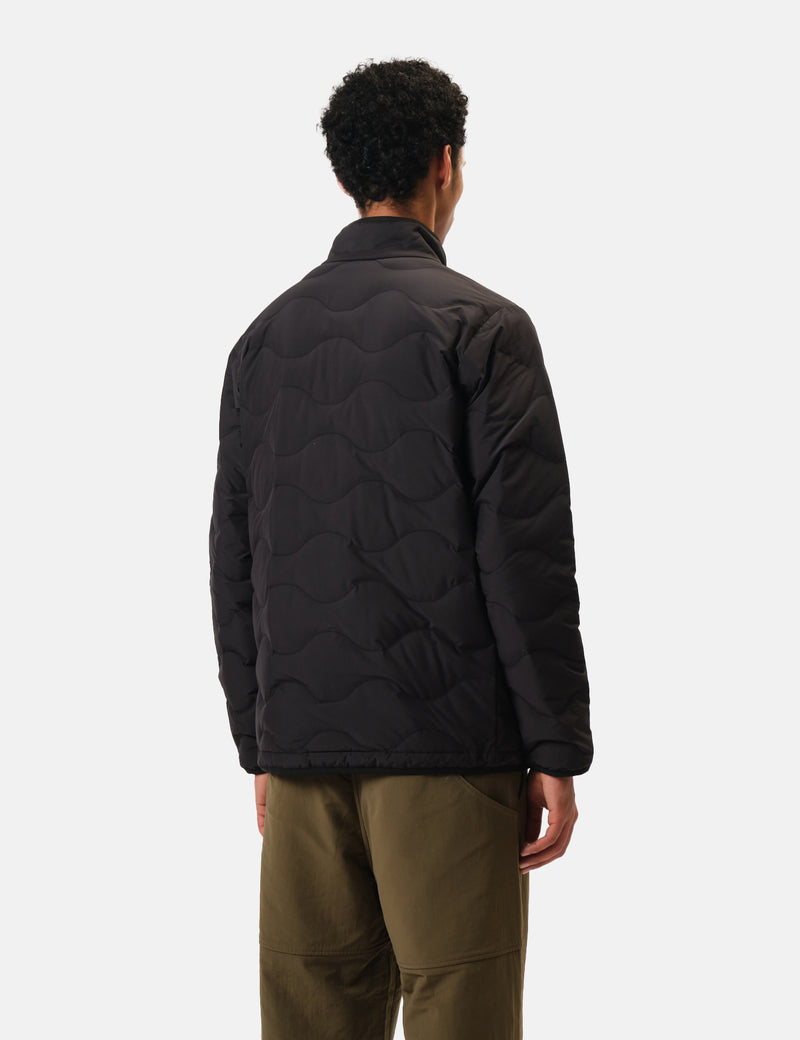 Snow Peak Seamless Quilted Down Jacket - Black