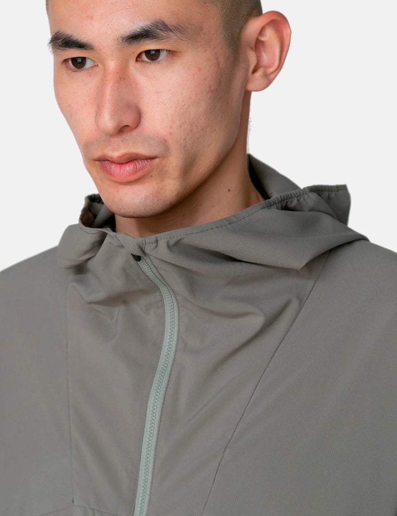 Snow Peak Shadow Ripstop Jacket - Olive Green