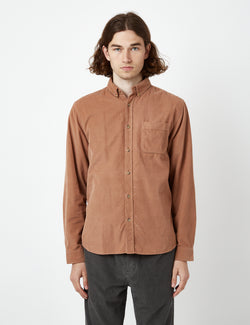 Kestin Raeburn Button Down Shirt - Terracotta Orange