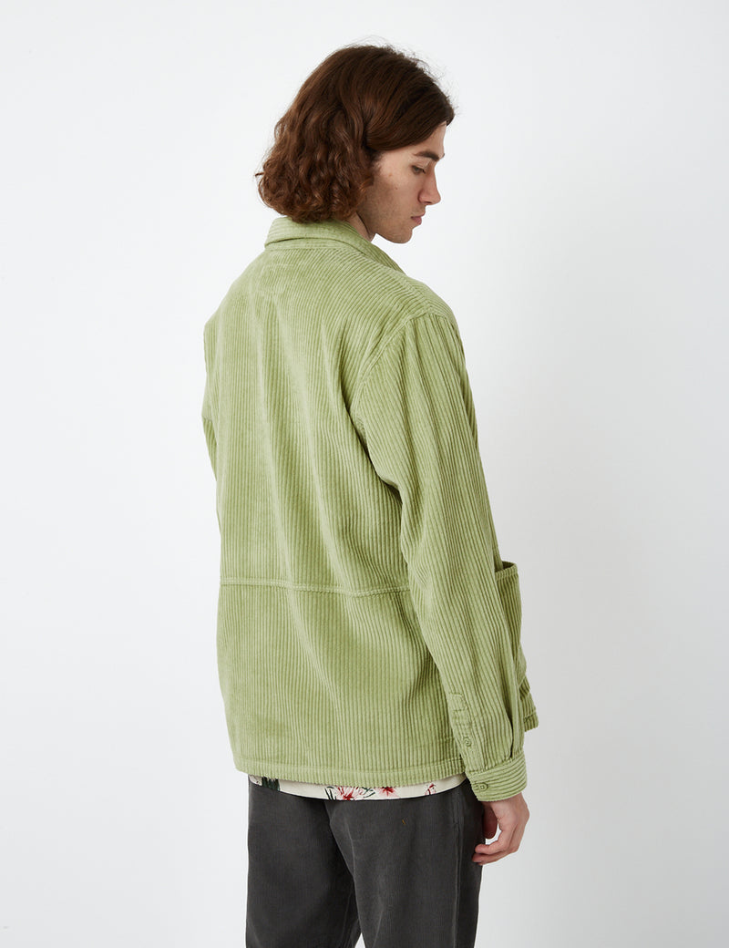 Kestin Armadale Overshirt - Pistachio Green