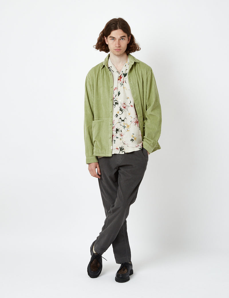 Kestin Armadale Overshirt - Vert Pistache