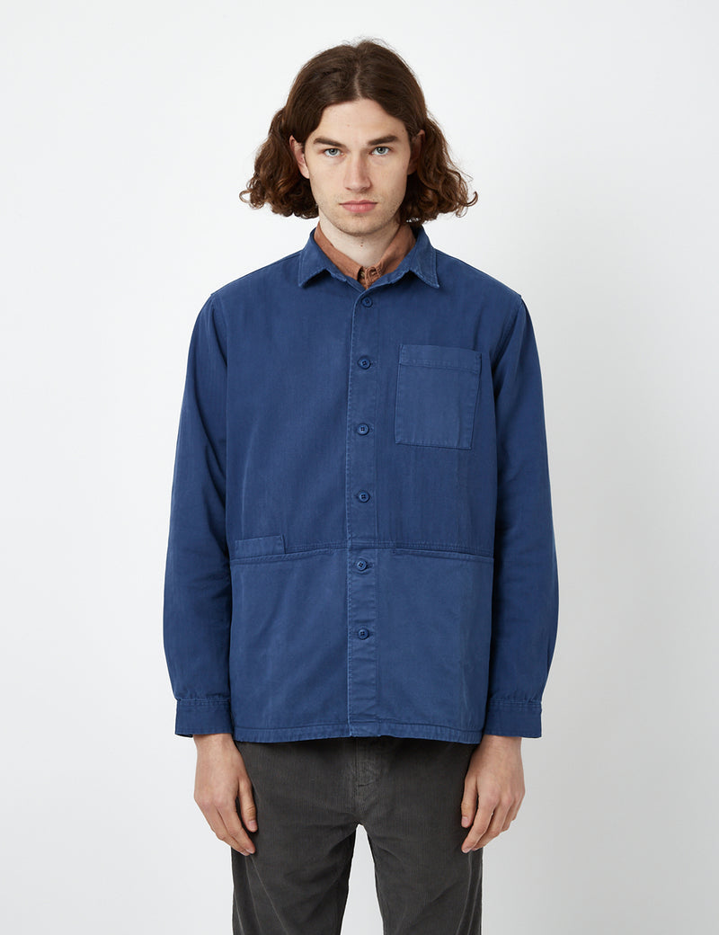 Kestin Rosyth Shirt Jacket - Royal Blue