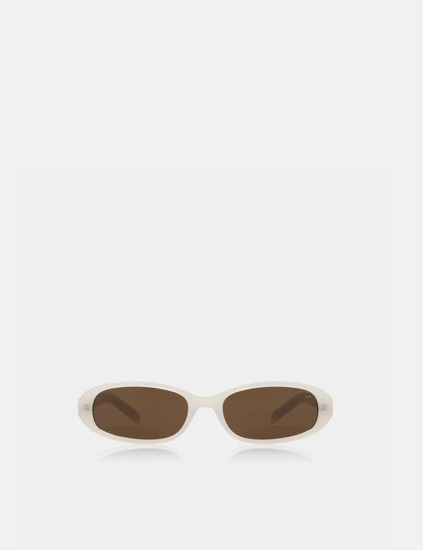 A. Kjaerbede Macy Sunglasses - Cream Bone