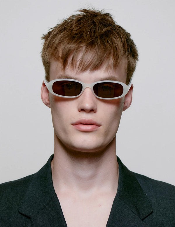 A. Kjaerbede Macy Sunglasses - Cream Bone