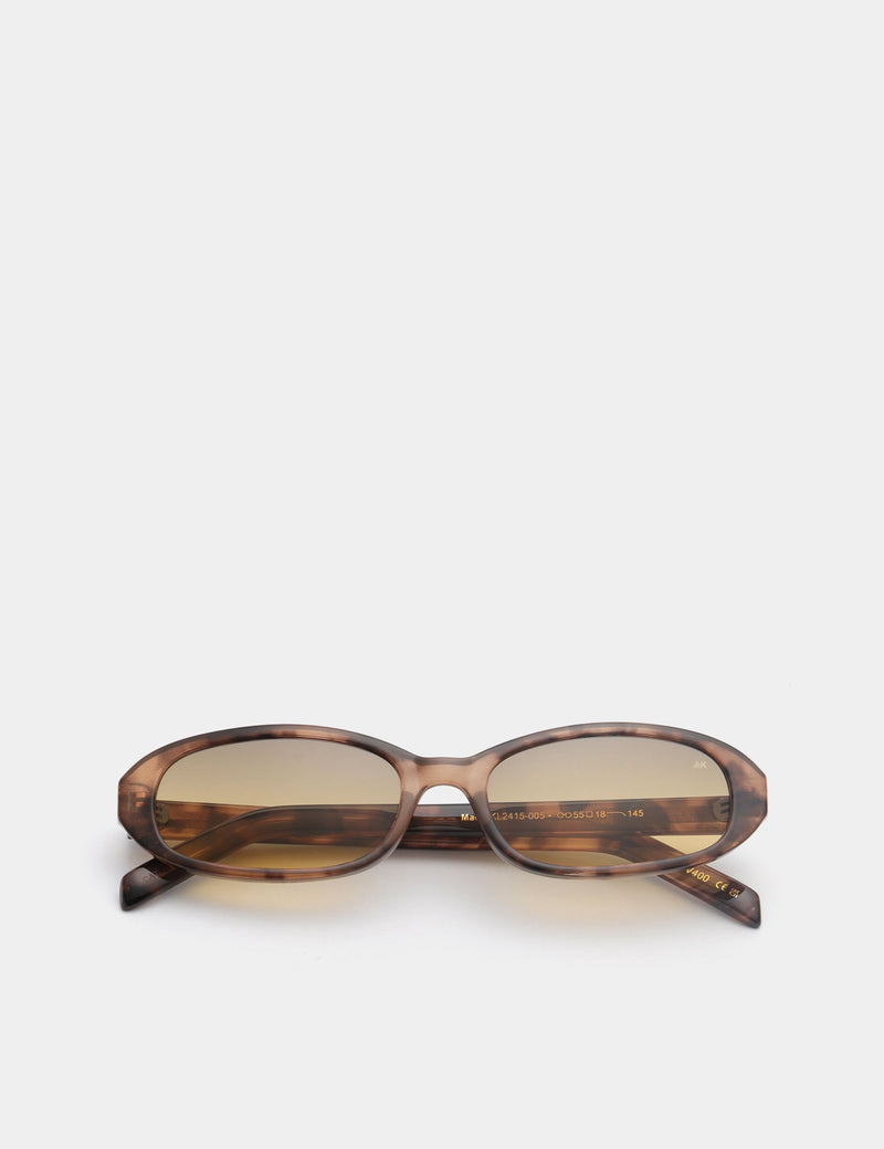 A. Kjaerbede Macy Sunglasses - Coquina Tortoise