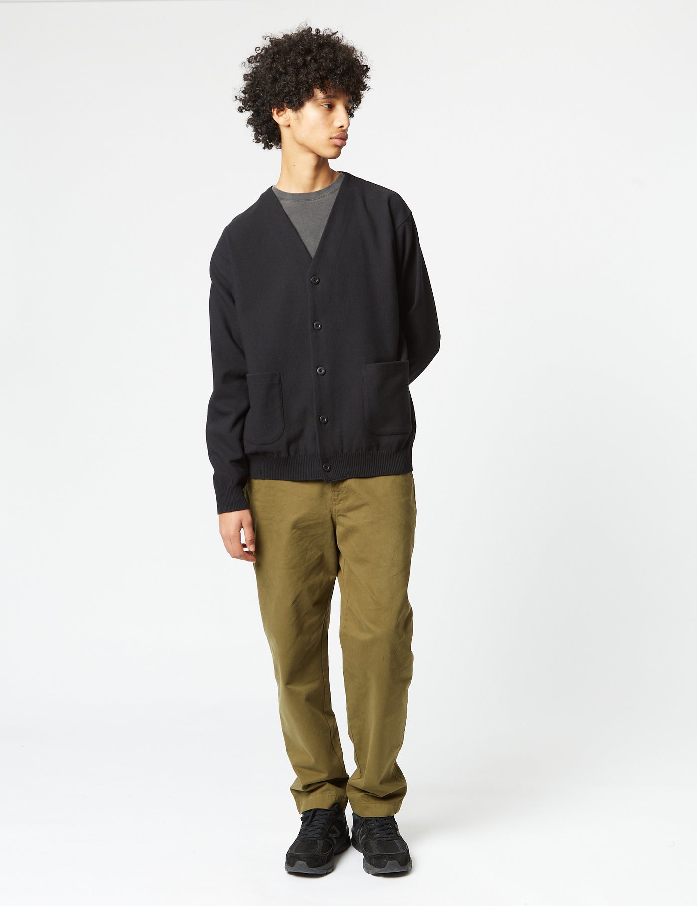 【snow peak】Co/Pe Knit Cardigan ブラック XL Co/Pe Knit Cardigan | Snow Peak