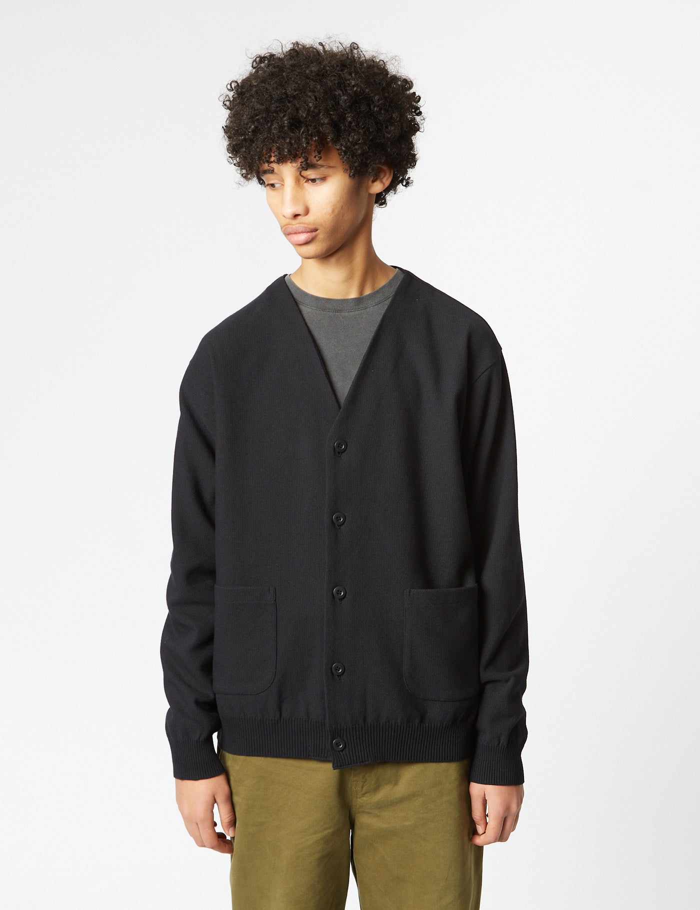 【snow peak】Co/Pe Knit Cardigan ブラック XL Co/Pe Knit Cardigan | Snow Peak