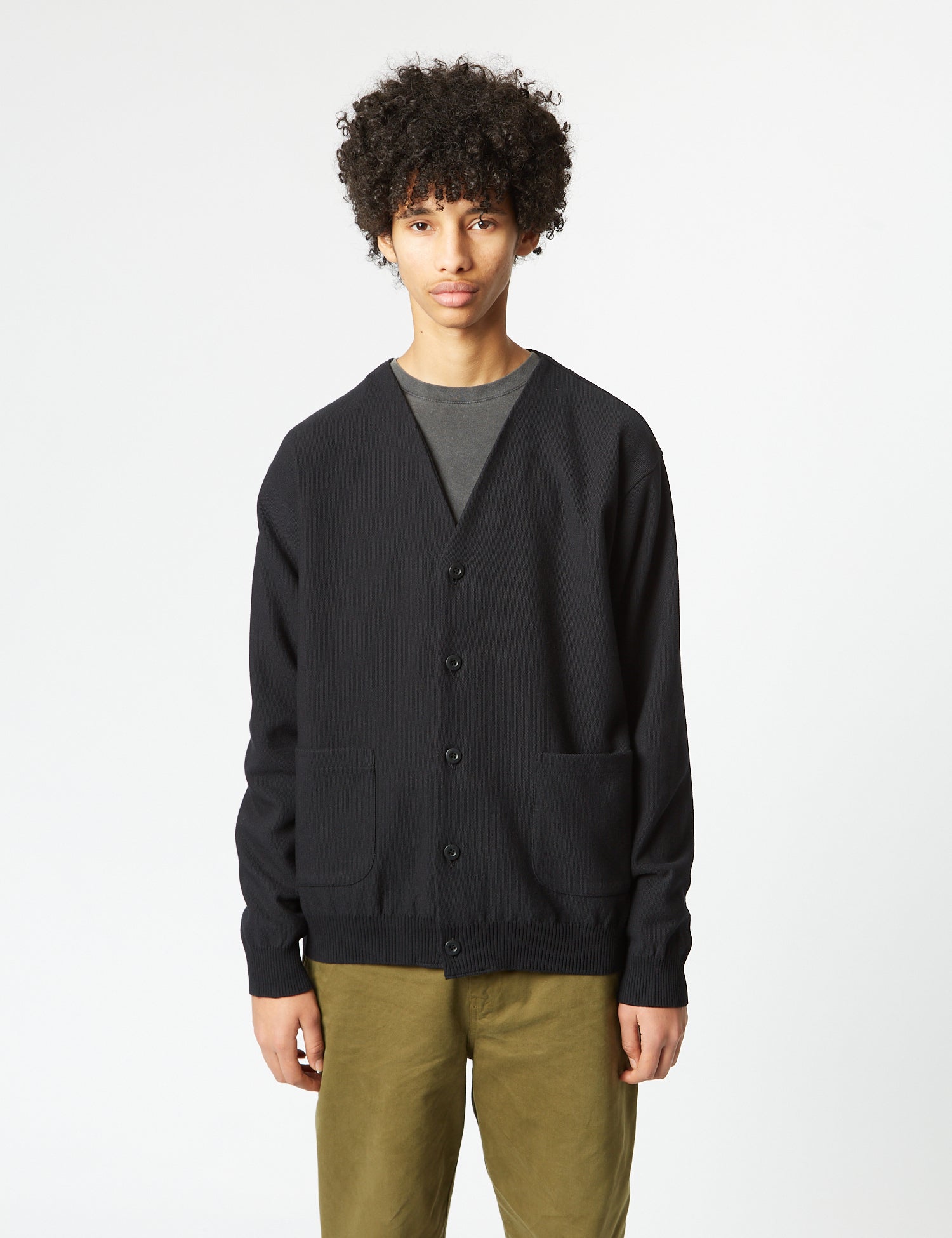 【snow peak】Co/Pe Knit Cardigan ブラック XL KN-23AU001-BLK-L_267.jpg?v=