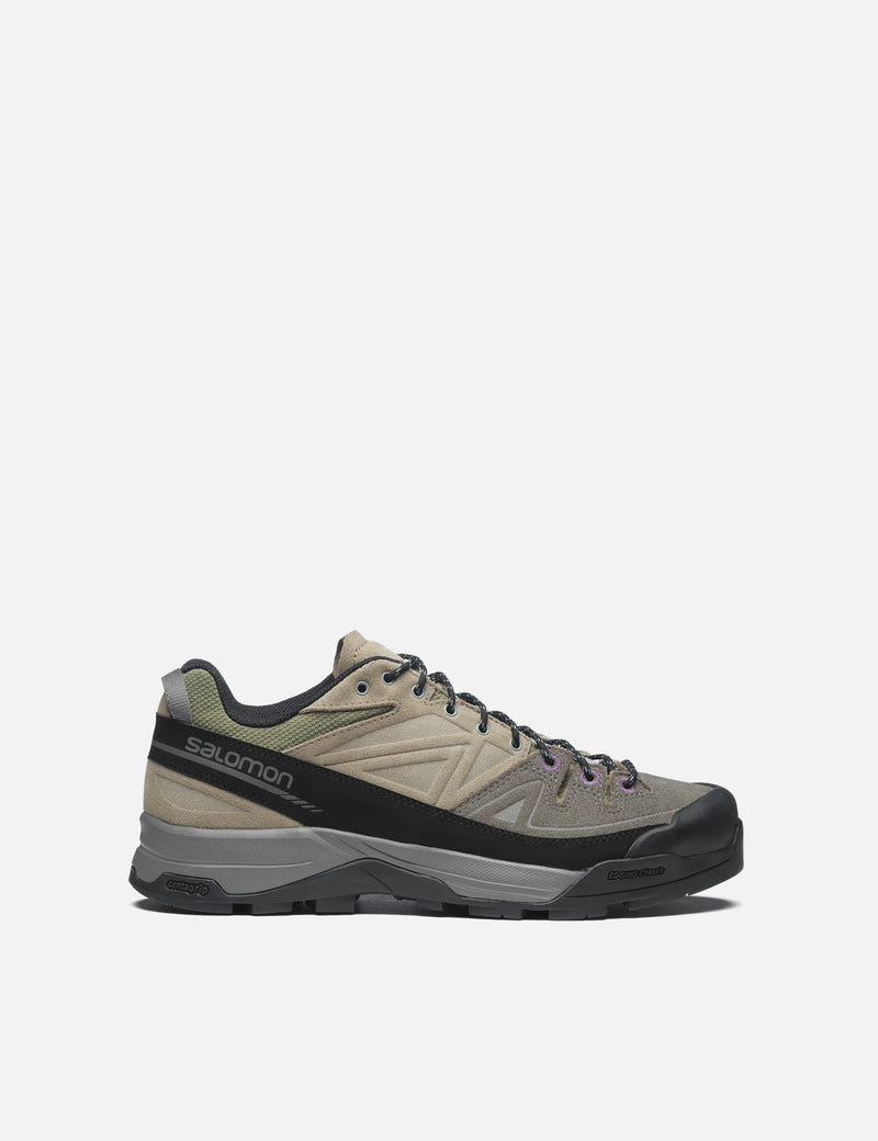 Salomon X-ALP LTR Trainers - Pewter/Vintage Khaki/Black