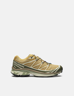 Salomon XT-6 Gore-Tex GTX Trainers - Antelope/Icicle/Portabella