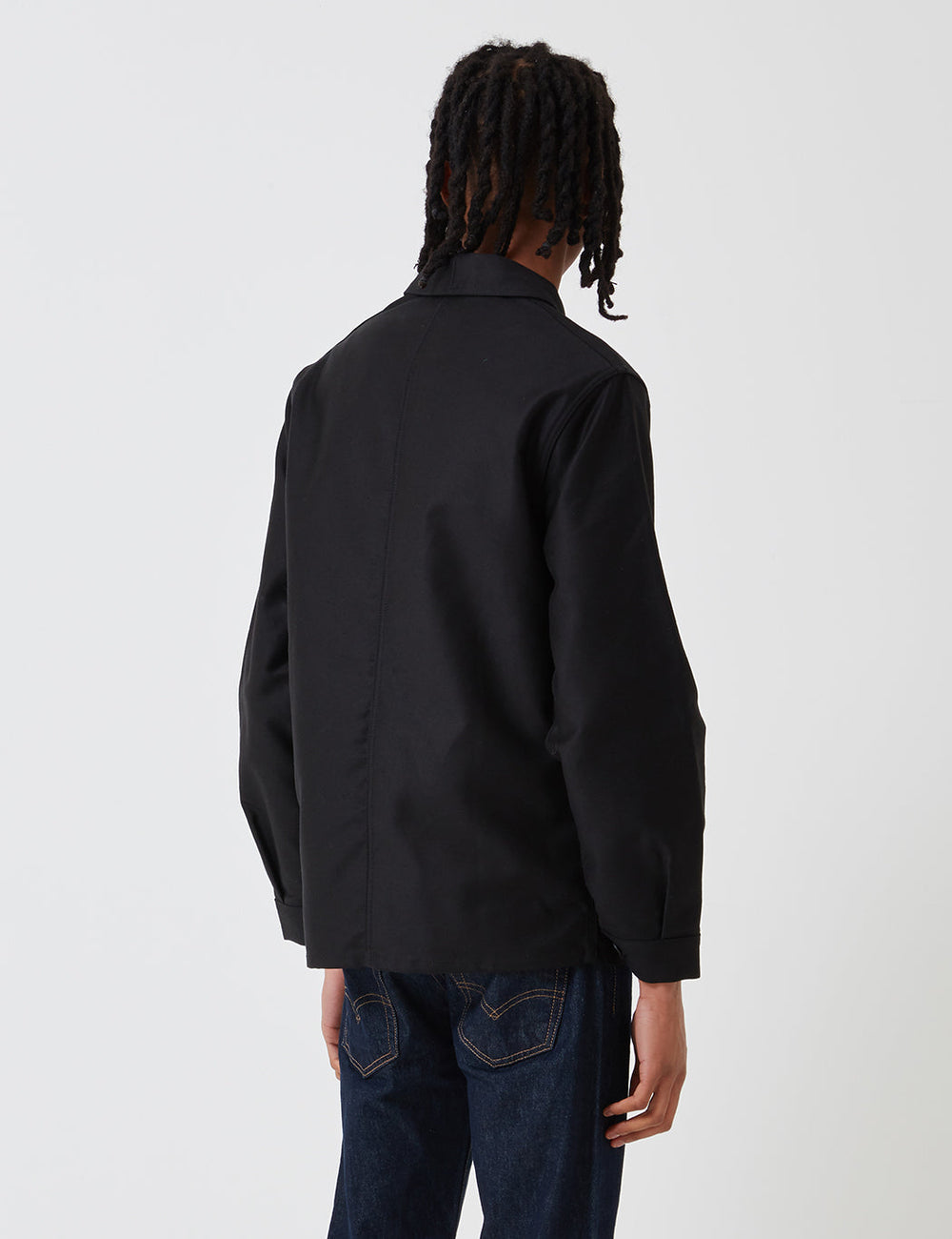 Le Laboureur Moleskin Work Jacket - Black | Article.