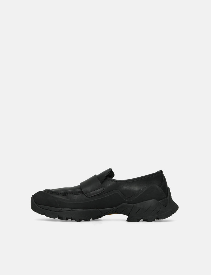ROA Loafer Shoes - Black