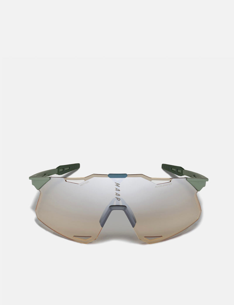 MAAP x 100% Hypercraft Sunglasses - Vert Forêt