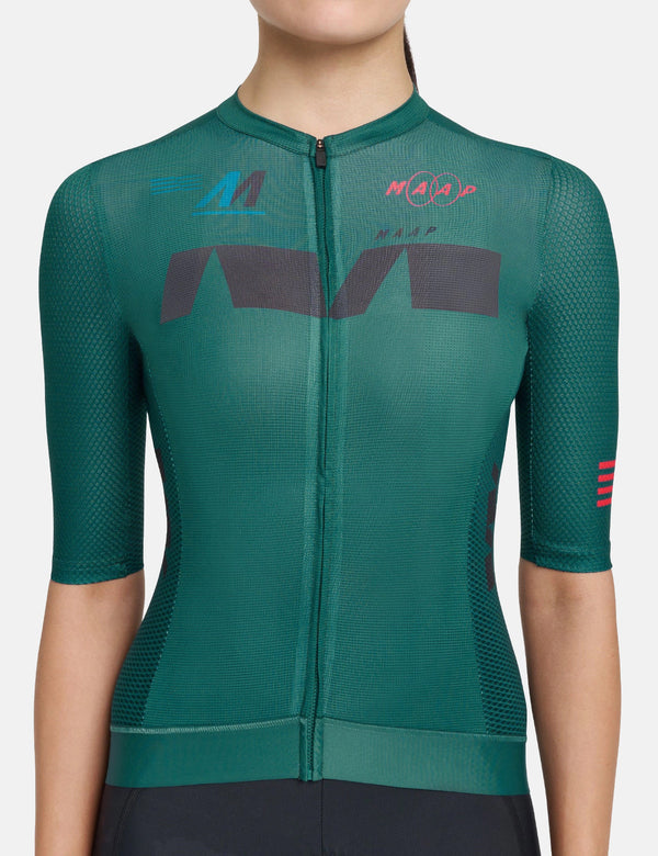 MAAP Womens Trace Pro Air Jersey - Ocean Green