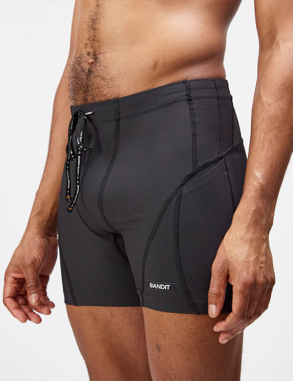 Bandit Cadence Next Gen 7 Pocket Quarter Tights - Black