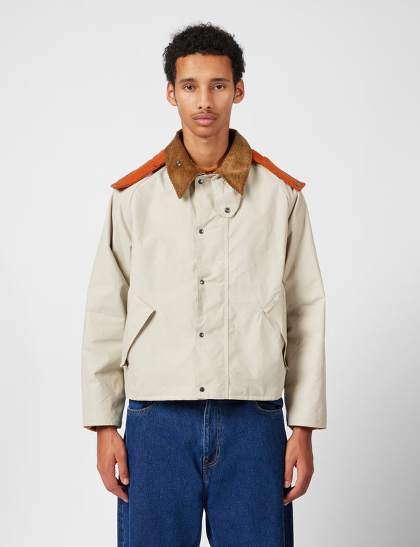 Barbour x Kaptain Sunshine Short Cruiser Casual Jacket - Clay