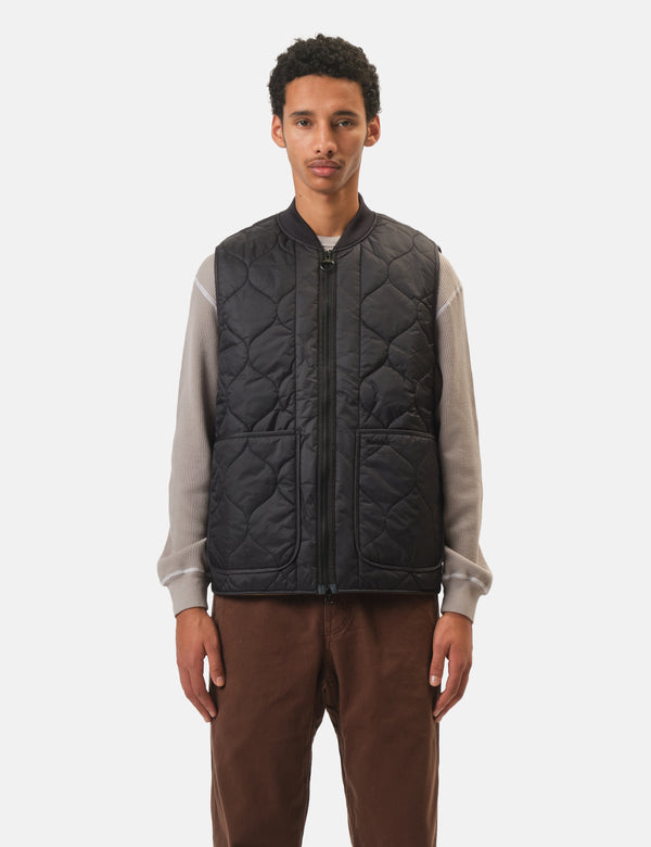 Barbour Re-Engineered Utility Liddesdale Quilted Gilet - Black