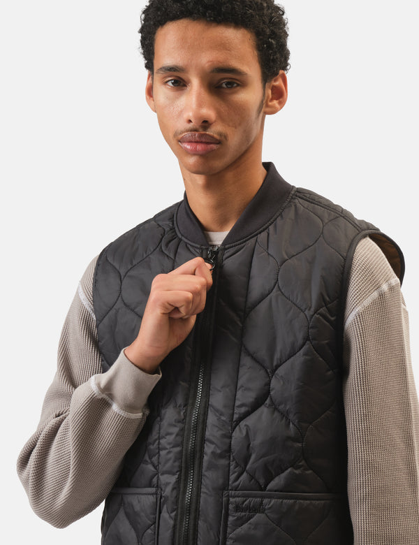 Barbour Re-Engineered Utility Liddesdale Quilted Gilet - Black