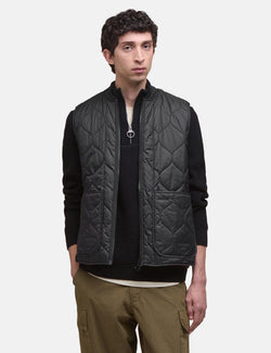 Barbour Re-Engineered Utility Liddesdale Quilted Gilet - Black