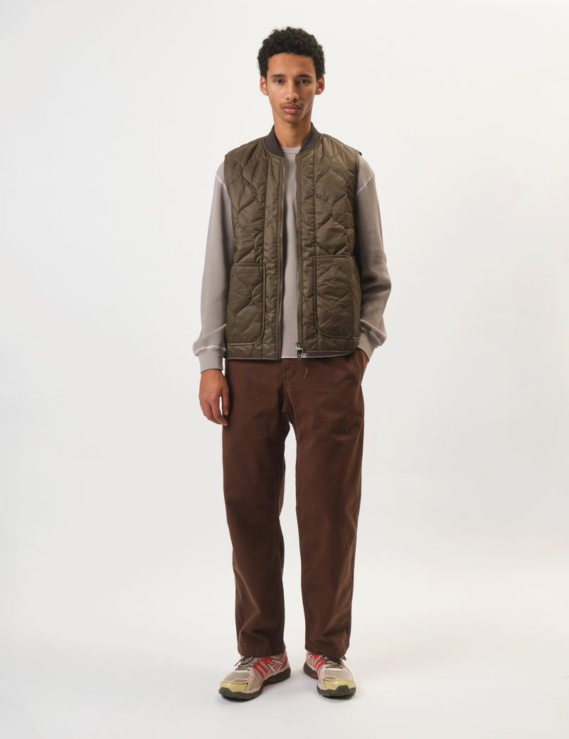 Barbour Re-Engineered Utility Liddesdale Gilet - Dark Olive Green