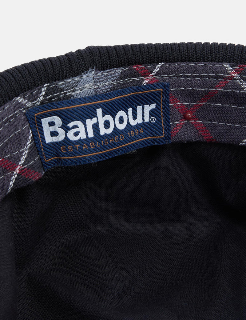 Barbour Oakmoor Wax Docker Hat - Black