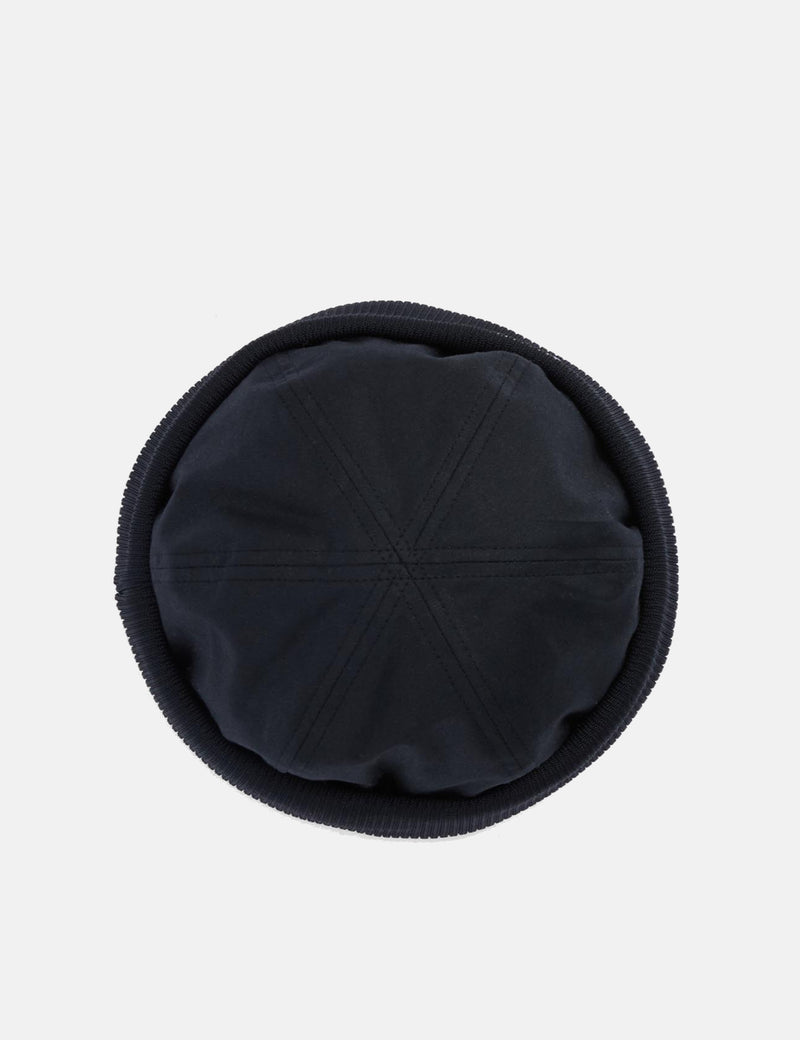 Barbour Oakmoor Wax Docker Hat - Black