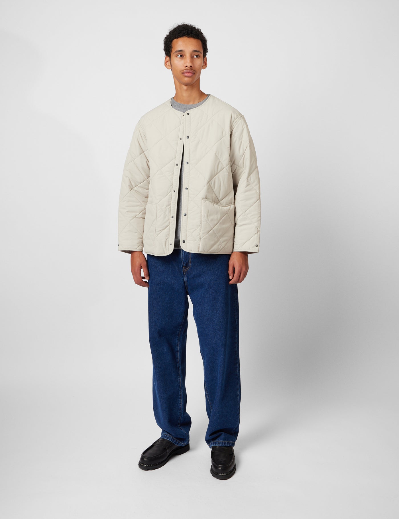 Barbour x Kaptain Sunshine Quilted Liner Jacket - Clay | Article.