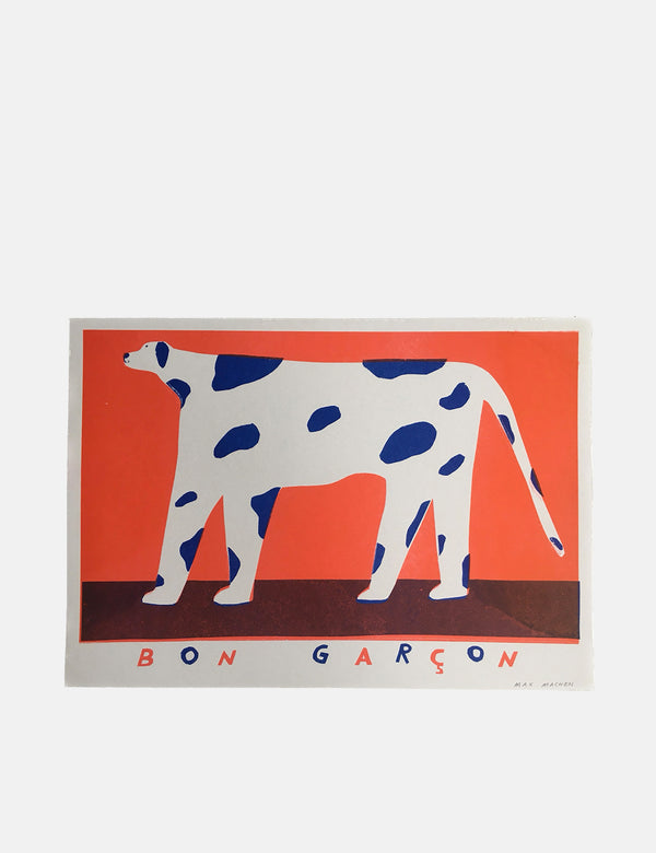 Max Machen A4 Print - Bon Garcon