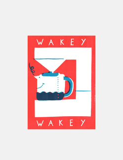Max Machen A3 Print - Réveil matin
