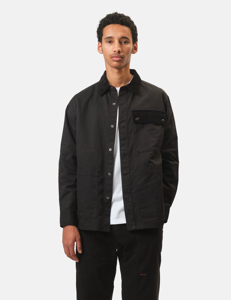 Barbour Silverbay Twill Overshirt - Black
