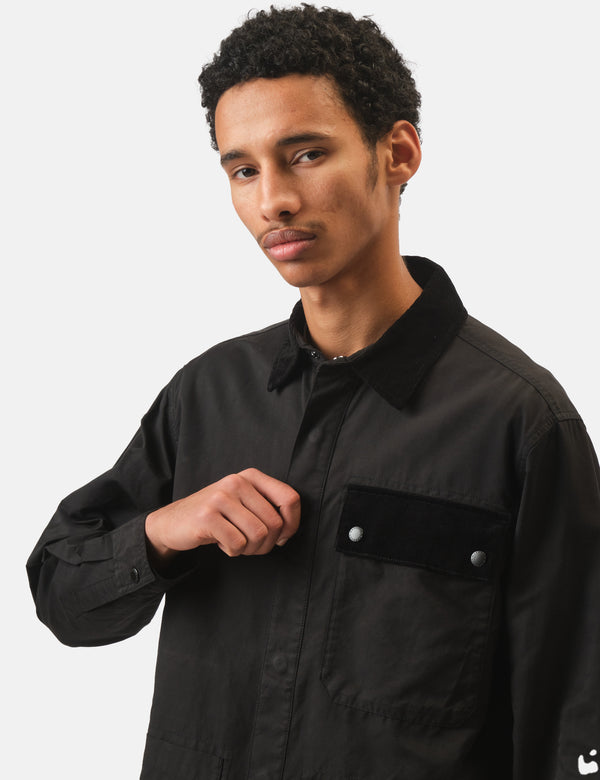 Barbour Silverbay Twill Overshirt - Black