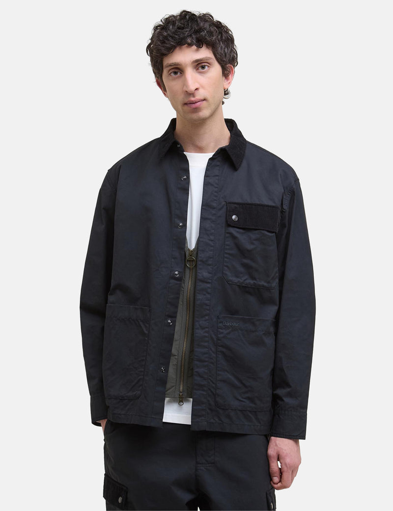 Barbour Silverbay Twill Overshirt - Black