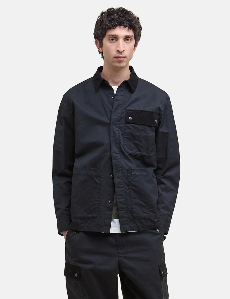 Barbour Silverbay Twill Overshirt - Black