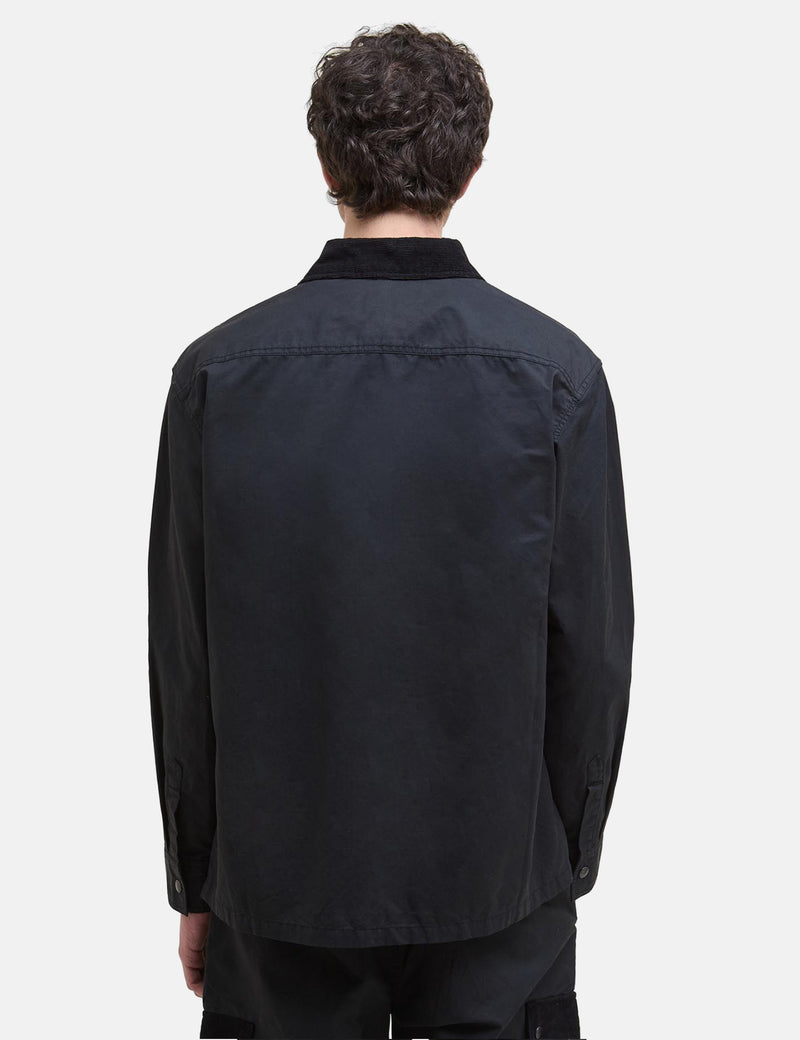 Barbour Silverbay Twill Overshirt - Black