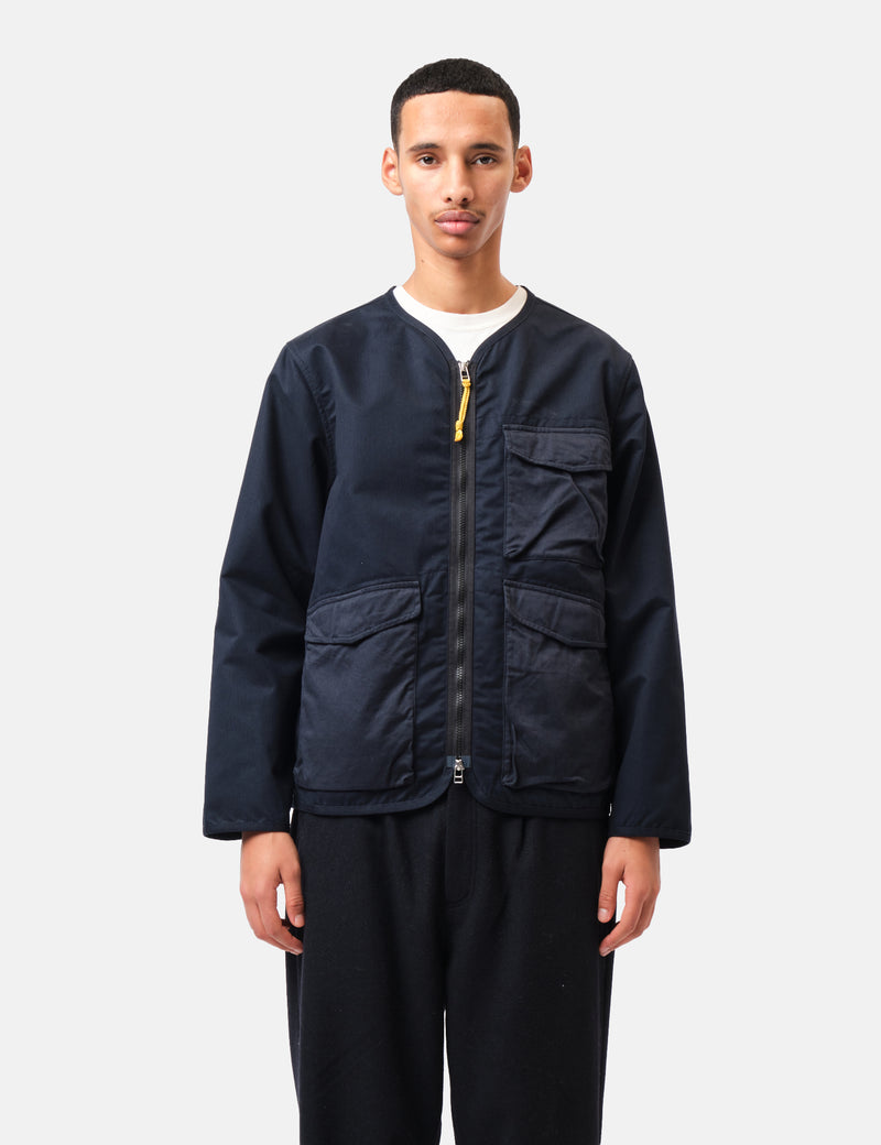 Universal Works Parachute Liner Jacket (Polytech) - Navy Blue
