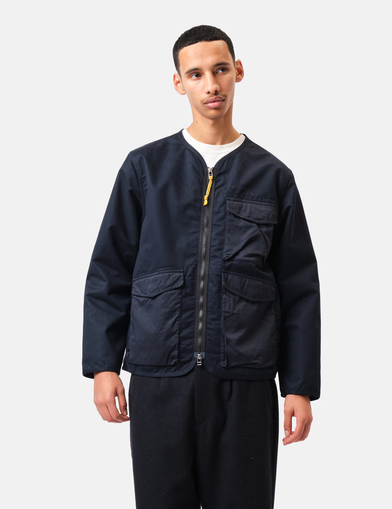 Universal Works Parachute Liner Jacket (Polytech) - Navy Blue