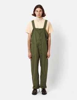 Engineered Garments Ripstop Overalls (Relaxed) - Olive Green