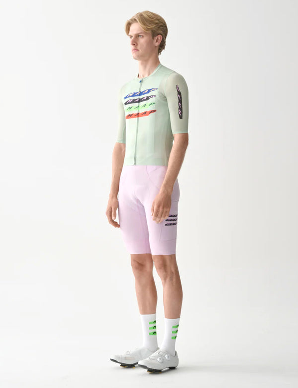 MAAP Evade X Team Bib Shorts Evo Cargo - Cherry Blossom
