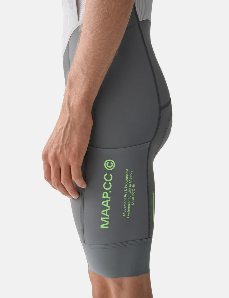 Maap Blur Team Bib Shorts Evo Cargo  - Shadow Grey
