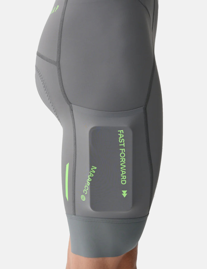 Maap Blur Team Bib Shorts Evo Cargo  - Shadow Grey