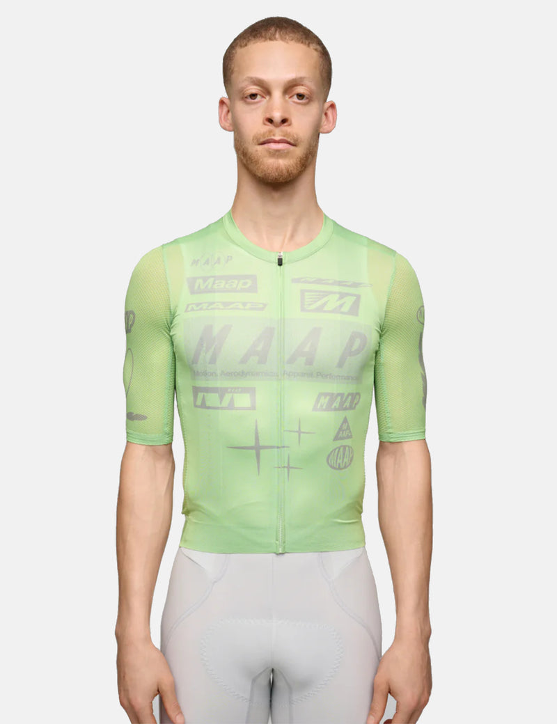 MAAP Drome Pro Air Jersey 3.0 - Foam Green