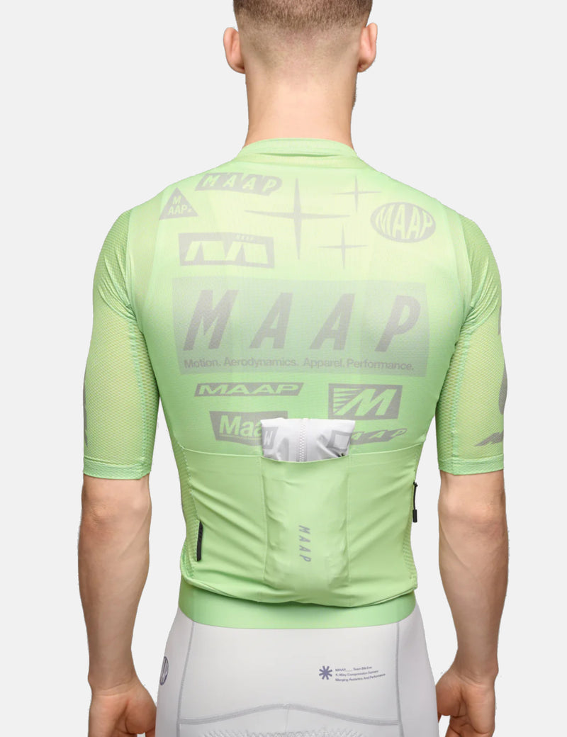 MAAP Drome Pro Air Jersey 3.0 - Foam Green