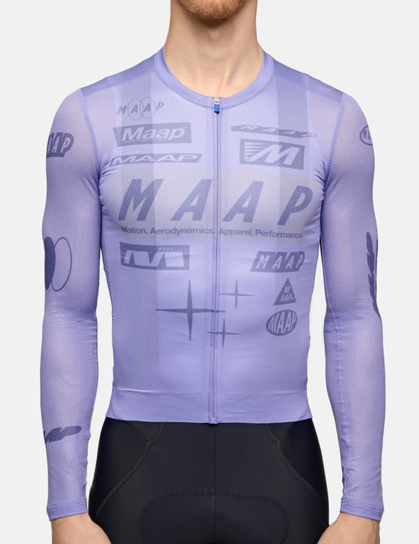 MAAP Drome Pro Air Long Sleeve Jersey 3.0 - Lavender