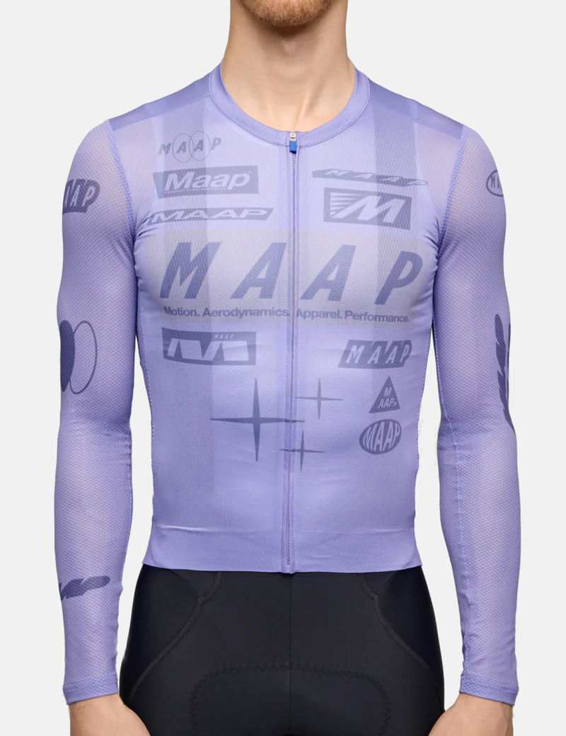 MAAP Drome Pro Air Long Sleeve Jersey 3.0 - Lavender